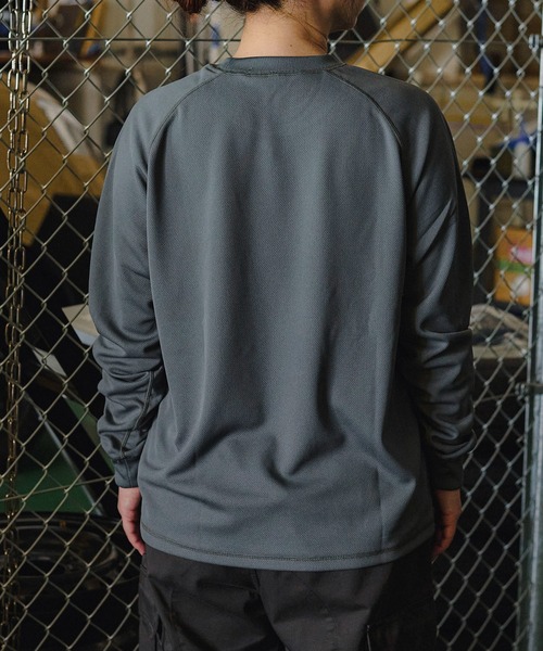 GORDON MILLER(ゴードンミラー)の「GORDON MILLER WORKS_UTILITY ドライ L/S Tシャツ(Tシャツ/カットソー・メンズ・モスグリーン/グレイッシュベージュ・1/2/0)」の13枚目の写真