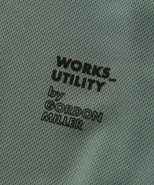 GORDON MILLER(ゴードンミラー)の「GORDON MILLER WORKS_UTILITY ドライ L/S Tシャツ(Tシャツ/カットソー・メンズ・モスグリーン/グレイッシュベージュ・1/2/0)」の16枚目の写真