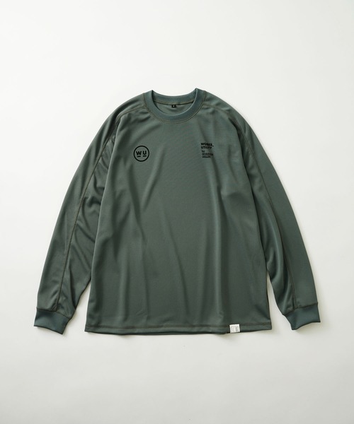 GORDON MILLER(ゴードンミラー)の「GORDON MILLER WORKS_UTILITY ドライ L/S Tシャツ(Tシャツ/カットソー・メンズ・モスグリーン/グレイッシュベージュ・1/2/0)」の14枚目の写真