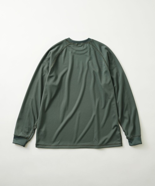 GORDON MILLER(ゴードンミラー)の「GORDON MILLER WORKS_UTILITY ドライ L/S Tシャツ(Tシャツ/カットソー・メンズ・モスグリーン/グレイッシュベージュ・1/2/0)」の15枚目の写真