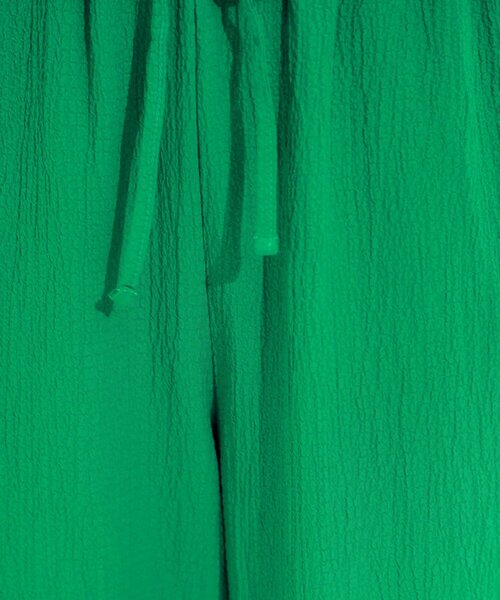 Cutie Blonde（キューティーブロンド）の「【S-LL/セットアップ可】リラックスカジュアルに ぽこぽこイージーパンツ（その他パンツ・レディース・ブラック/グリーン/ホワイト・04/03/02/01）」の7枚目の写真