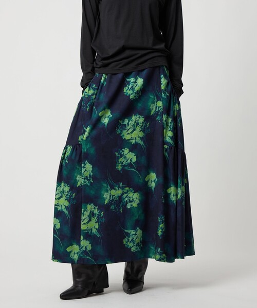 CARAMEL (emerald geo print)スカート　3y CARAMEL HEDERA SKIRT - APRICOT GEO PRINT | Baby