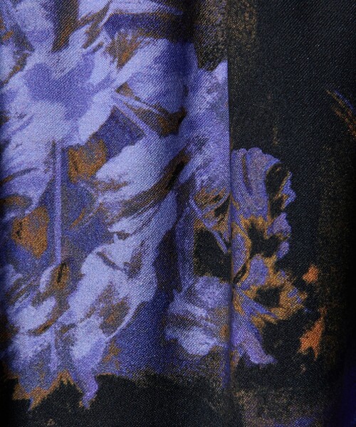 EMMEL REFINES（エメルリファインズ）の「＜EMMEL REFINES＞EM ティアード ポケットギャザー プリントスカート（スカート・レディース・パープル/ライム・XS/M/S）」の22枚目の写真