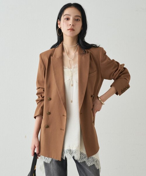 LOUNGEDRESS（ラウンジドレス）の「レースキャミ（キャミソール・レディース・ブラック/アイボリー/ホワイト系その他/ブラウン・FREE）」の22枚目の写真