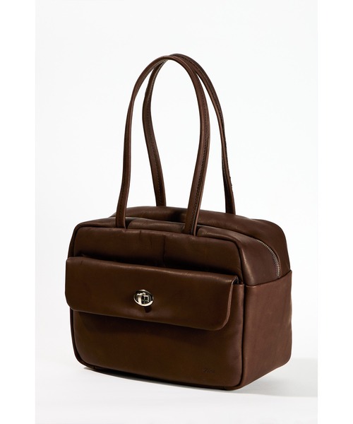 folna（フォルナ）の「【 FOLNA RD / フォルナ アールディー 】Cry トートバッグ（トートバッグ・レディース・ブラック/チョコ・FREE）」の2枚目の写真