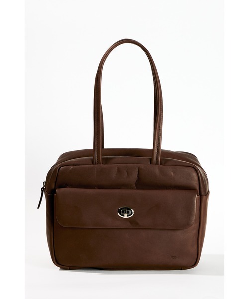 folna（フォルナ）の「【 FOLNA RD / フォルナ アールディー 】Cry トートバッグ（トートバッグ・レディース・ブラック/チョコ・FREE）」の5枚目の写真