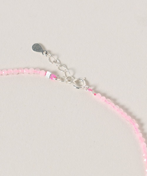 A part by(アパートバイ)の「クリアビーズチョーカー(チョーカー・レディース・カーキ/ライトブルー/ピンク・FREE)」の5枚目の写真