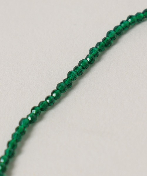 A part by(アパートバイ)の「クリアビーズチョーカー(チョーカー・レディース・カーキ/ライトブルー/ピンク・FREE)」の9枚目の写真