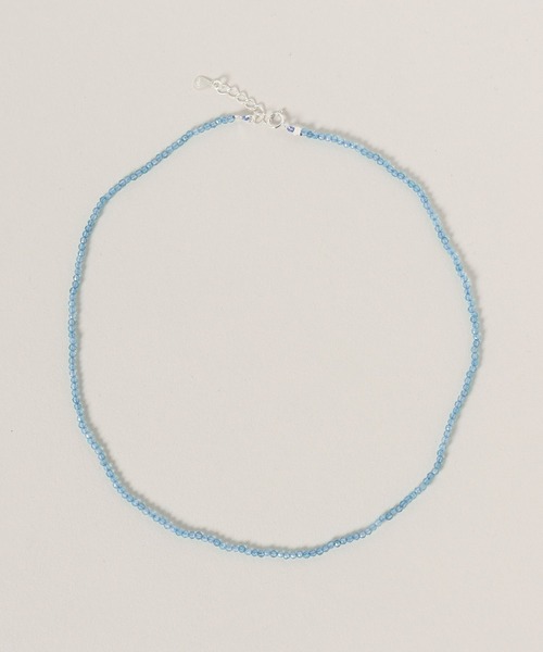 A part by(アパートバイ)の「クリアビーズチョーカー(チョーカー・レディース・カーキ/ライトブルー/ピンク・FREE)」の10枚目の写真