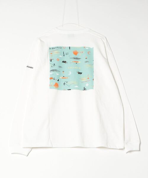 Columbia(コロンビア)の「【Columbia】レイクトゥアベニューグラフィックロングスリーブTシャツ(Tシャツ/カットソー・メンズ・ブラック/ホワイト・MEDIUM/LARGE/X-LARGE)」の3枚目の写真