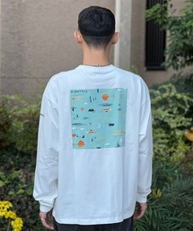 【Columbia】レイクトゥアベニューグラフィックロングスリーブTシャツ