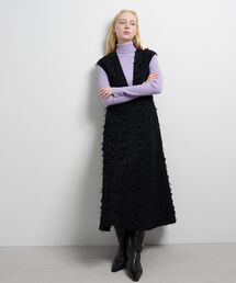 ハンドカットジャガードワンピース