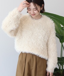 AMERICAN HOLIC | シャギーニットプルオーバー(ニット/セーター)