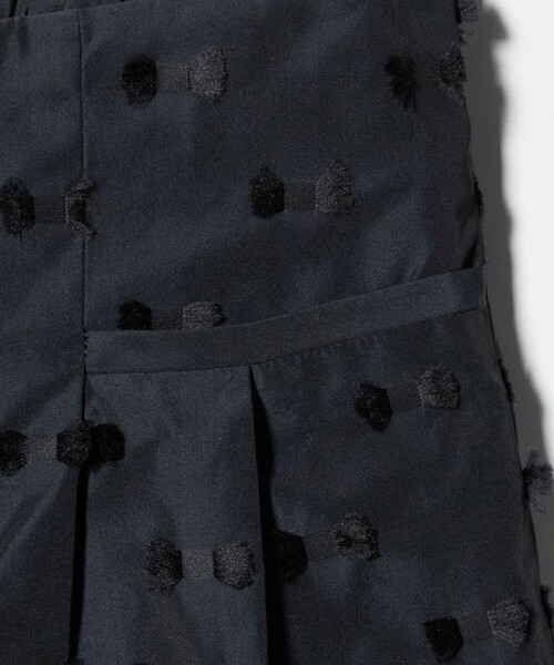 UNITED ARROWS（ユナイテッドアローズ）の「リボン カットジャガード ワイド パンツ ‐ウォッシャブル‐（その他パンツ・レディース・ネイビー/ブラック・38/36）」の14枚目の写真
