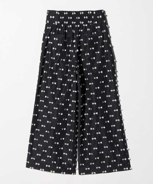 UNITED ARROWS（ユナイテッドアローズ）の「リボン カットジャガード ワイド パンツ ‐ウォッシャブル‐（その他パンツ・レディース・ネイビー/ブラック・38/36）」の20枚目の写真
