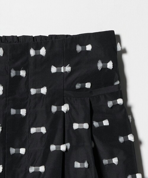 UNITED ARROWS（ユナイテッドアローズ）の「リボン カットジャガード ワイド パンツ ‐ウォッシャブル‐（その他パンツ・レディース・ネイビー/ブラック・38/36）」の21枚目の写真