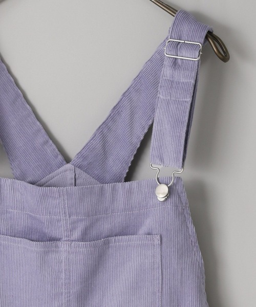 LOWRYS FARM(ローリーズファーム)の「【LFM(U)】コーデュロイオーバーオール 599586(サロペット/オーバーオール・メンズ・ブラック/パープル・LARGE/MEDIUM)」の22枚目の写真