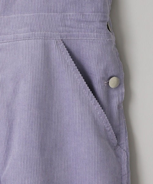 LOWRYS FARM(ローリーズファーム)の「【LFM(U)】コーデュロイオーバーオール 599586(サロペット/オーバーオール・メンズ・ブラック/パープル・LARGE/MEDIUM)」の13枚目の写真