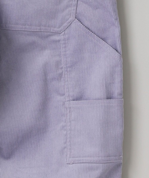 LOWRYS FARM(ローリーズファーム)の「【LFM(U)】コーデュロイオーバーオール 599586(サロペット/オーバーオール・メンズ・ブラック/パープル・LARGE/MEDIUM)」の9枚目の写真