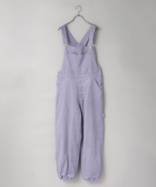 LOWRYS FARM(ローリーズファーム)の「【LFM(U)】コーデュロイオーバーオール 599586(サロペット/オーバーオール・メンズ・ブラック/パープル・LARGE/MEDIUM)」の10枚目の写真