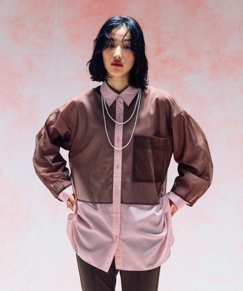 LEPSIM（レプシィム）｜シャツ/ブラウス（ピンク系）一覧 - WEAR