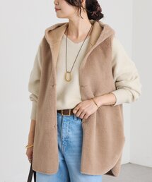 RIVE DROITE | 予約【シーズンムード高まる】エコファーフードジレ(その他アウター)