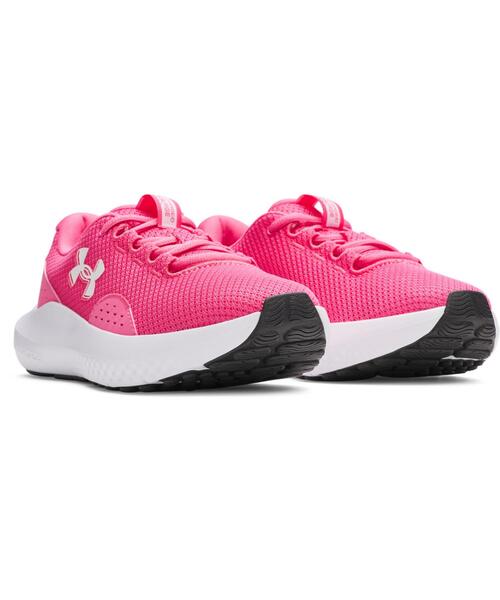 UNDER ARMOUR(アンダーアーマー)の「UAチャージド サージ4(ランニング/レディース)(スニーカー・レディース・ピンク系・26.0cm/23.5cm/23.0cm/25.0cm/25.5cm/24.0cm/24.5cm/22.5cm)」の4枚目の写真