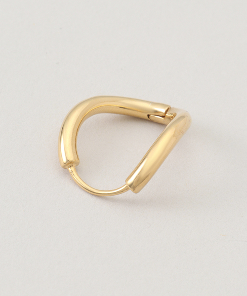 IENA（イエナ）の「BAR Jewellery/バージュエリー CHUNKY OUTLINE PIERCE ピアス(両耳)（ピアス（両耳用）・レディース・ゴールド・FREE）」の5枚目の写真