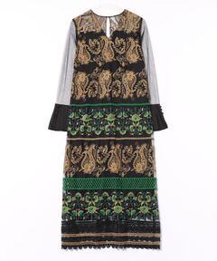 ワンピース Ameri PAISLEY EMBROIDERY DRESS PAISLEY EMBROIDERY DRESS（ワンピース）｜Ameri（アメリ）の