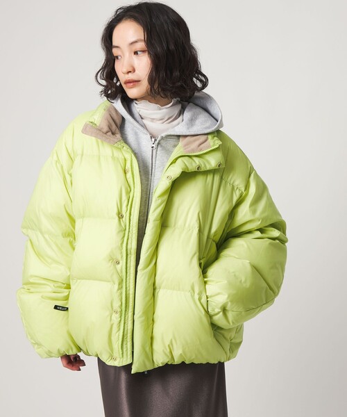 TAION（タイオン）の「【別注】＜TAION×CITEN＞バルーンダウンブルゾン（ダウンジャケット/コート・メンズ・モカ/ライム/ブラック/ライトブルー・M/L/XL）」の13枚目の写真