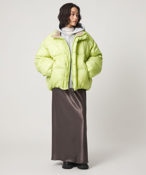TAION（タイオン）の「【別注】＜TAION×CITEN＞バルーンダウンブルゾン（ダウンジャケット/コート・メンズ・モカ/ライム/ブラック/ライトブルー・M/L/XL）」の15枚目の写真