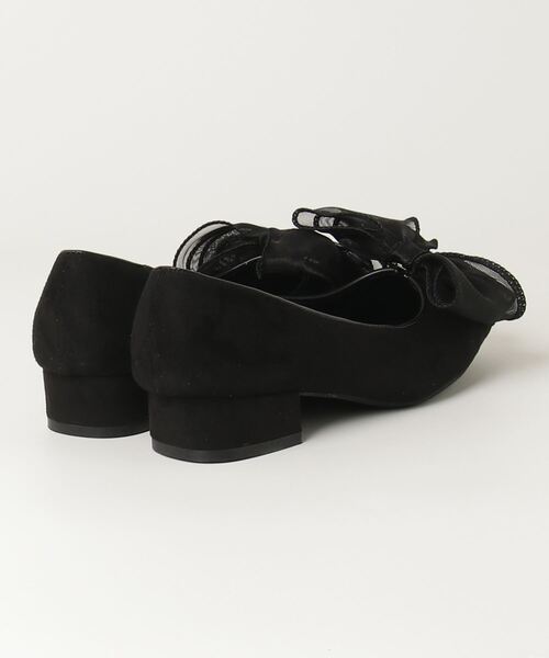 ASTORIA ODIER（アストリアオディール）の「オーガンジーリボン２WAYパンプス（パンプス・レディース・ブラック/その他/ホワイト×ブラック/チャコールグレー・SMALL/LARGE/MEDIUM）」の5枚目の写真