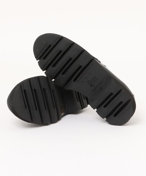 Luca Grossi（ルーカグロッシ）の「【Luca Grossi】タンクソールペニーローファー(L51612)（ローファー・レディース・ボルドー/ブラック・36/37/38/39/35）」の4枚目の写真