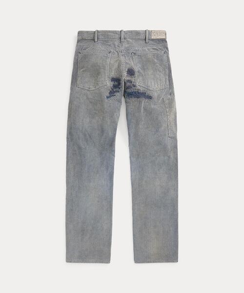 RRL（ダブル アール エル）の「ストレート フィット ディストレスト