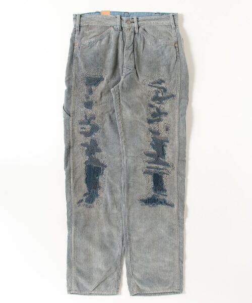 ストレート フィット ディストレスト コーデュロイ パンツ（その他