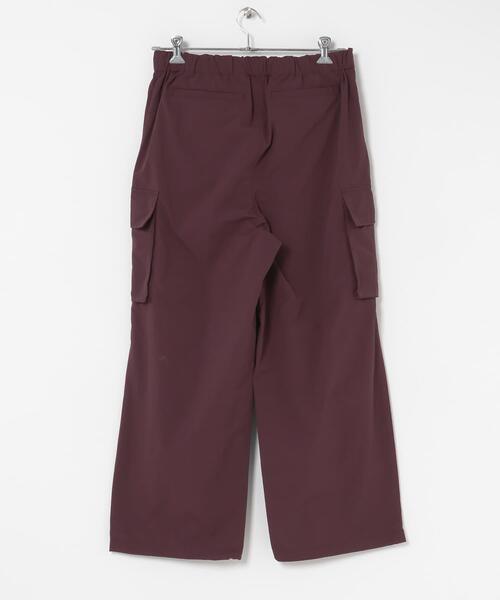 SENSE OF PLACE by URBAN RESEARCH（センスオブプレイスバイアーバンリサーチ）の「ユーティリティーカーゴワイドパンツ（その他パンツ・メンズ・ブラック/ライトベージュ/パープル・MEDIUM/LARGE）」の13枚目の写真