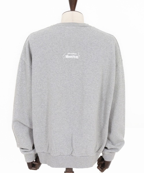 ADAM PATEK（アダムパテック）の「msw1754-Frankenstein portrait crewneck スウェット(AP2524020)（スウェット・メンズ・ブラック/ミックスグレー・1/2）」の19枚目の写真