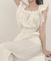 frunco（フランコ）の「【ZOZO限定】コットンオールインワン（ワンピース）」