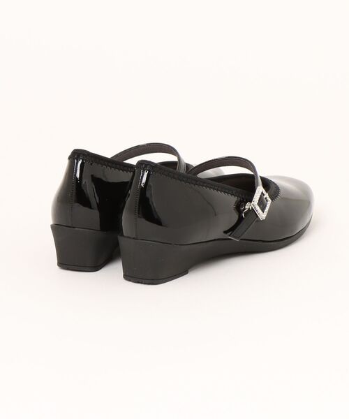 Bridget Birkin(ブリジットバーキン)の「【Bridget Birkin Walk】ビジューストラップコンフォートパンプス(555412)(パンプス・レディース・ブラック系その他/ブラック系その他2・24.5/24/23.5/23/22.5)」の3枚目の写真
