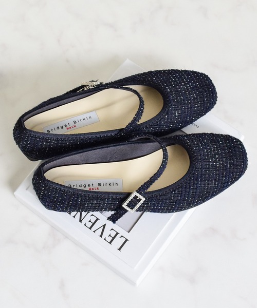Bridget Birkin(ブリジットバーキン)の「【Bridget Birkin Walk】ビジューストラップコンフォートパンプス(555412)(パンプス・レディース・ブラック系その他/ブラック系その他2・24.5/24/23.5/23/22.5)」の2枚目の写真
