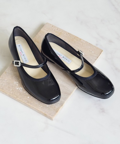 Bridget Birkin(ブリジットバーキン)の「【Bridget Birkin Walk】ビジューストラップコンフォートパンプス(555412)(パンプス・レディース・ブラック系その他/ブラック系その他2・24.5/24/23.5/23/22.5)」の7枚目の写真