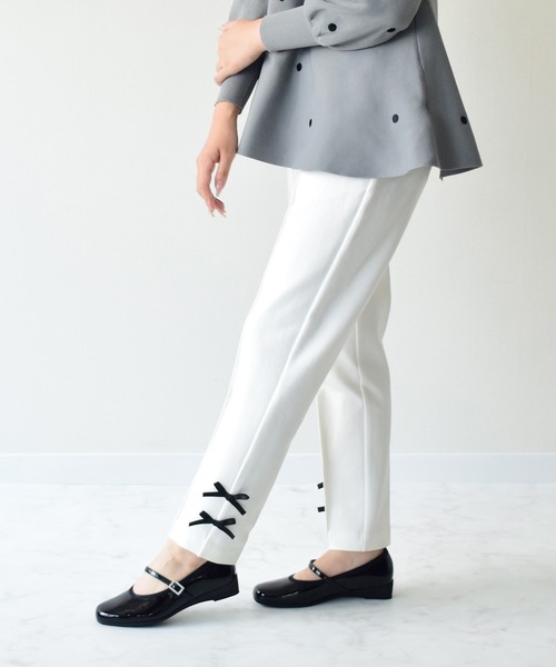 Bridget Birkin(ブリジットバーキン)の「【Bridget Birkin Walk】ビジューストラップコンフォートパンプス(555412)(パンプス・レディース・ブラック系その他/ブラック系その他2・24.5/24/23.5/23/22.5)」の8枚目の写真
