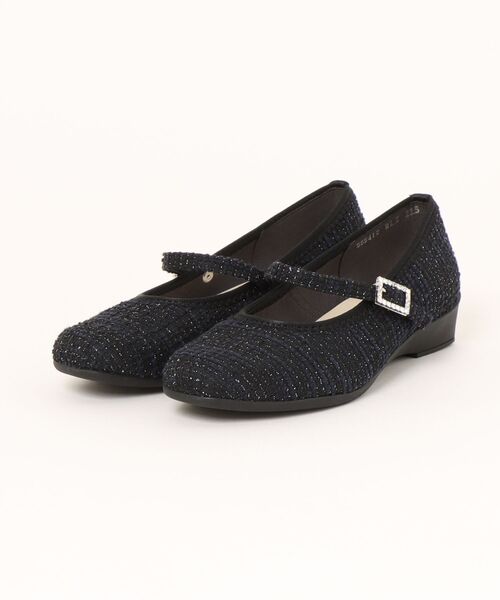Bridget Birkin(ブリジットバーキン)の「【Bridget Birkin Walk】ビジューストラップコンフォートパンプス(555412)(パンプス・レディース・ブラック系その他/ブラック系その他2・24.5/24/23.5/23/22.5)」の5枚目の写真