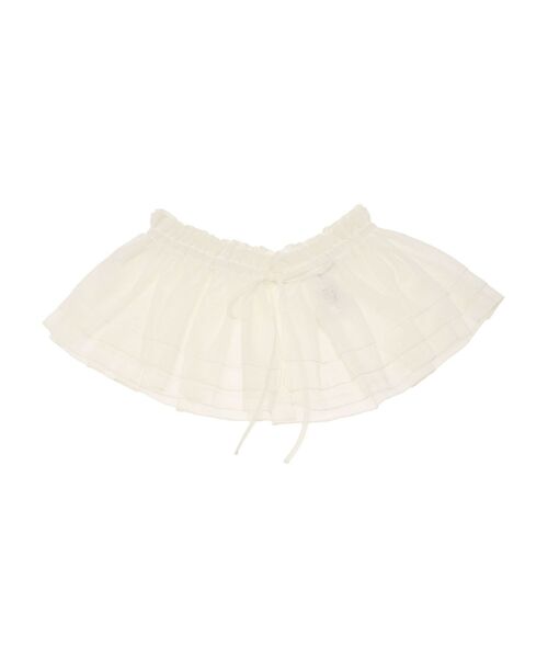 dazzlin(ダズリン)の「マルチウェイチュールフリル(付け襟・レディース・アイボリー・FREE)」の15枚目の写真