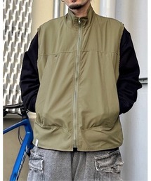 MODISH GAZE（モディシュガゼ）の「【MODISH GAZE】モディッシュガゼ ナイロンベスト（ベスト）」