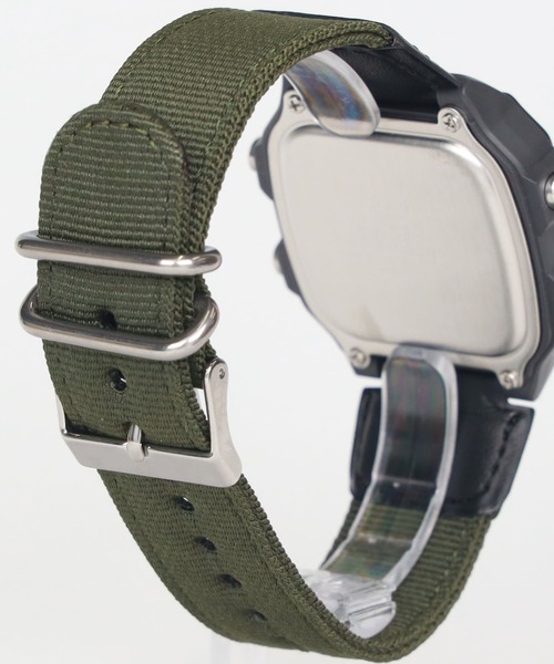 CASIO(カシオ)の「CASIO Collection / AE-1200WHUB-3AJF(デジタル腕時計・メンズ・カーキ系/カーキ・FREE)」の12枚目の写真