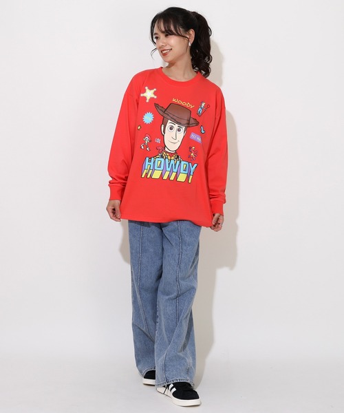 Disney(ディズニー)の「親子お揃い ディズニー トイ・ストーリー ポップキャラクターロンT 0826A(Tシャツ/カットソー・レディース・その他32/その他23・S/M/L/XL)」の5枚目の写真