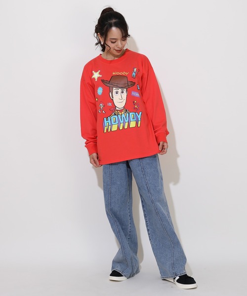 Disney(ディズニー)の「親子お揃い ディズニー トイ・ストーリー ポップキャラクターロンT 0826A(Tシャツ/カットソー・レディース・その他32/その他23・S/M/L/XL)」の4枚目の写真