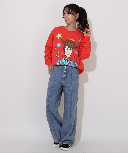 Disney(ディズニー)の「親子お揃い ディズニー トイ・ストーリー ポップキャラクターロンT 0826A(Tシャツ/カットソー・レディース・その他32/その他23・S/M/L/XL)」の9枚目の写真