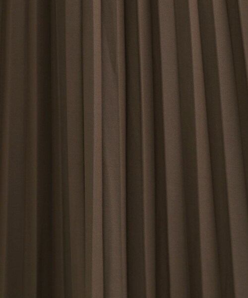 DRESKIP(ドレスキップ)の「【着丈選べる】きれいめにもカジュアルにも レザー調プリーツスカート(スカート・レディース・ブラック/ナチュラル/ブラウン系その他・00/11)」の13枚目の写真